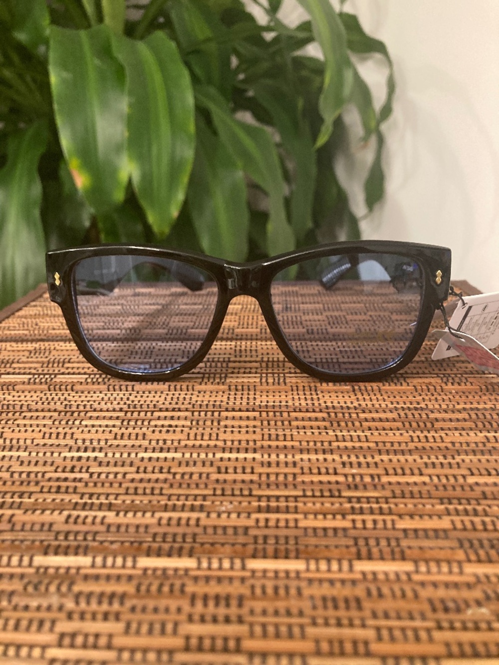Dazey Shades Thick Arm Square Lens Sunglasses (DS453) Black